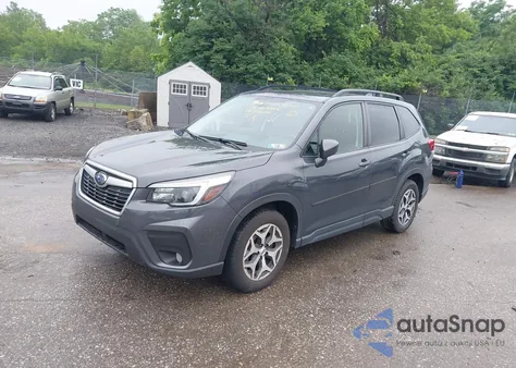 2021 Subaru Forester Premium from USA, damaged, VIN JF2SKAFC7MH512678